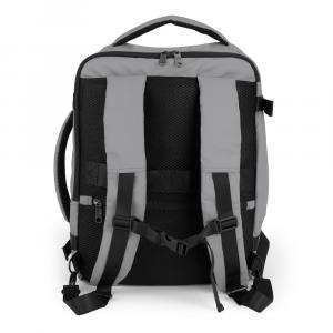 Ranac putni za low cost sa 3 odeljka 30x40x20/24 cm 24/28,8l - 1kg Canada siva