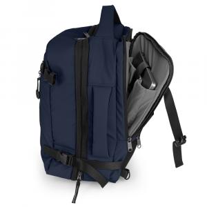 Ranac putni za low cost sa 3 odeljka 30x40x20/24 cm 24/28,8l - 1kg Canada tamno plava