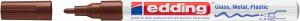 Paint marker E-751 1-2mm Edding braon