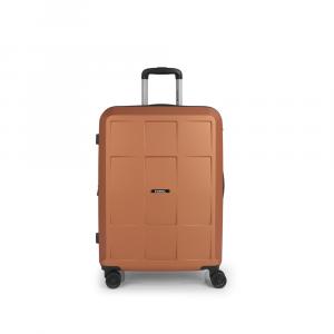 Kofer srednji PROŠIRIVI 47x66x26,5/30 cm  ABS 70,3/79,6l-3,9 kg Montreal narandžasta