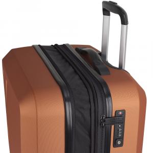 Kofer srednji PROŠIRIVI 47x66x26,5/30 cm  ABS 70,3/79,6l-3,9 kg Montreal narandžasta