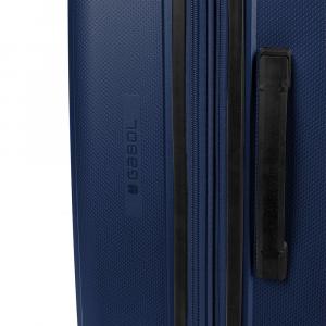 Kofer mali (kabinski) sa odeljkom za laptop PROŠIRIVI 40x55x22/25cm Brooklyn 41,7/47,4 l-3,1 kg metalik plava