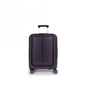 Kofer mali (kabinski) sa odeljkom za laptop PROŠIRIVI 40x55x22/25cm Brooklyn 41,7/47,4 l-3,1 kg Gabol metalik ljubičasta