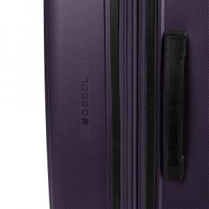 Kofer mali (kabinski) sa odeljkom za laptop PROŠIRIVI 40x55x22/25cm Brooklyn 41,7/47,4 l-3,1 kg metalik ljubičasta