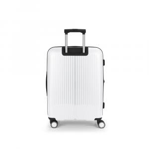 Kofer srednji PROŠIRIVI 45x65x27/30cm Brooklyn 70/77,8 l-3,4 kg bela