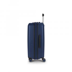Kofer srednji PROŠIRIVI 45x65x27/30cm Brooklyn 70/77,8 l-3,4 kg metalik plava