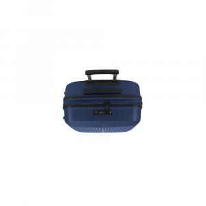 Kofer srednji PROŠIRIVI 45x65x27/30cm Brooklyn 70/77,8 l-3,4 kg metalik plava