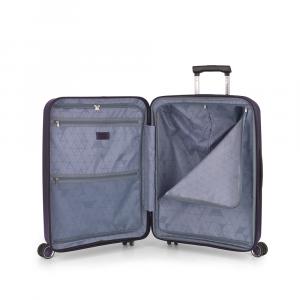 Kofer srednji PROŠIRIVI 45x65x27/30cm Brooklyn 70/77,8 l-3,4 kg metalik ljubičasta