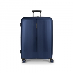 Kofer veliki PROŠIRIVI 51x75x31/34cm Brooklyn 109/119,6 l-4,5 kg Gabol metalik plava