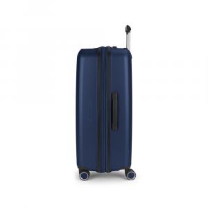 Kofer veliki PROŠIRIVI 51x75x31/34cm Brooklyn 109/119,6 l-4,5 kg metalik plava