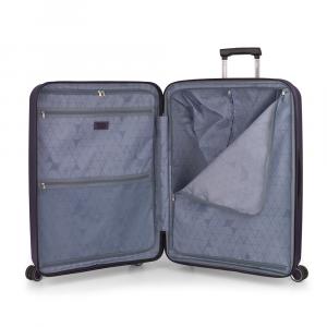 Kofer veliki PROŠIRIVI 51x75x31/34cm Brooklyn 109/119,6 l-4,5 kg metalik ljubičasta