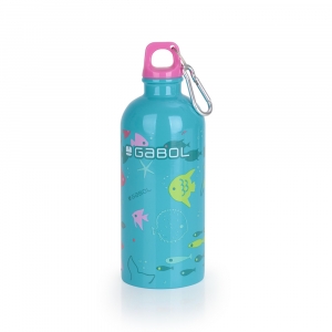 Aluminijumska boca za vodu sa zakačkom 7x21 cm 600ml Acqua Gabol