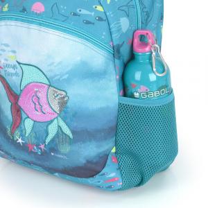 Aluminijumska boca za vodu sa zakačkom 7x21 cm  600ml Acqua 