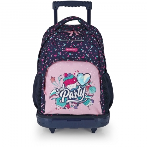 Ranac školski sa točkićima RASKLOPIV 34x46x20 cm 23 l - 1,8 kg Party Gabol 