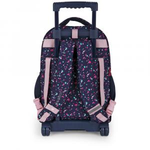 Ranac školski sa točkićima RASKLOPIV 34x46x20 cm 23 l - 1,8 kg Party