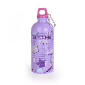 Aluminijumska boca za vodu sa zakačkom 7x21 cm 600ml Funny Gabol