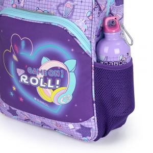 Aluminijumska boca za vodu sa zakačkom 7x21 cm  600ml Funny 