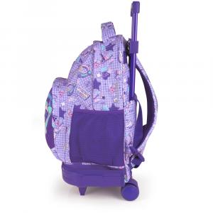 Ranac školski sa točkićima RASKLOPIV 34x46x20 cm 23 l - 1,8 kg Funny