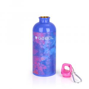 Aluminijumska boca za vodu sa zakačkom 7x21 cm  600ml Sunset 