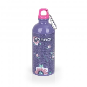Aluminijumska boca za vodu sa zakačkom 7x21 cm 600ml Lily Gabol