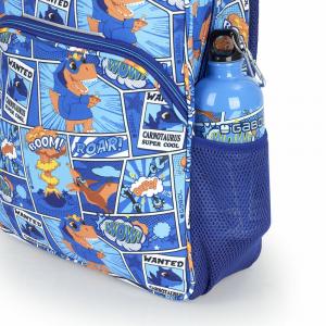 Aluminijumska boca za vodu sa zakačkom 7x21 cm  600ml Dino 