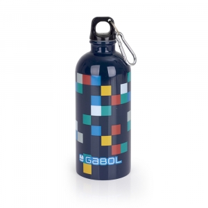 Aluminijumska boca za vodu sa zakačkom 7x21 cm 600ml Cubic Gabol