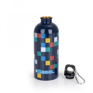 Aluminijumska boca za vodu sa zakačkom 7x21 cm  600ml Cubic 