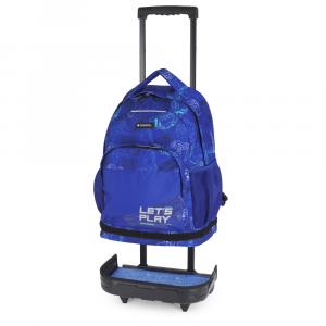 Ranac školski sa točkićima RASKLOPIV 34x46x20 cm 23 l - 1,8 kg Gaming