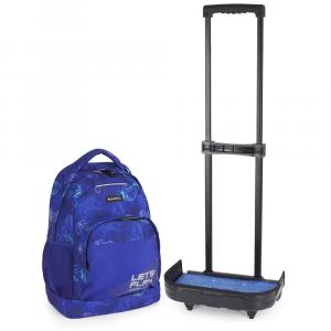 Ranac školski sa točkićima RASKLOPIV 34x46x20 cm 23 l - 1,8 kg Gaming