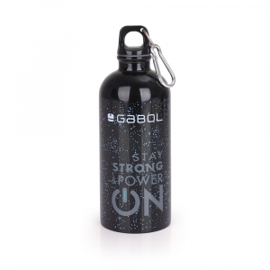 Aluminijumska boca za vodu sa zakačkom 7x21 cm  600ml Galaxy Gabol