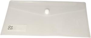 Fascikla pismo DIN lang, 235x120mm, providna transparent