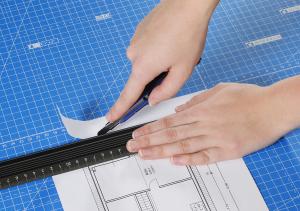 Podloga za sečenje Dahle, tvrdoća 5, 900x600mm 