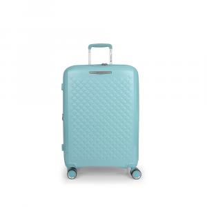 Kofer srednji PROŠIRIVI 44x64,5x28/31cm Polypropilen 72,5/80,2 l-3,3 kg Queens Gabol tirkiz