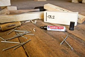 Marker permanent E-500 2-7mm plava