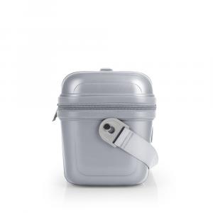 Neseser 33x24x20 cm 13l Queens srebrna