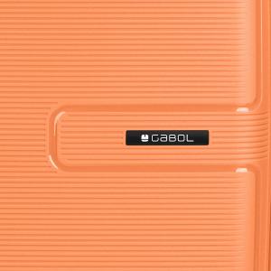 Kofer mali (kabinski) PROŠIRIVI 39x54x22/25 cm  Polypropilen 38/43,2l-2,7 kg Steady narandžasta