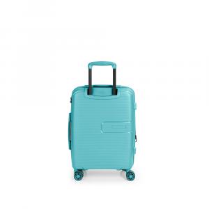 Kofer mali (kabinski) PROŠIRIVI 39x54x22/25 cm  Polypropilen 38/43,2l-2,7 kg Steady tirkiz