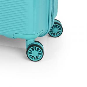 Kofer mali (kabinski) PROŠIRIVI 39x54x22/25 cm  Polypropilen 38/43,2l-2,7 kg Steady tirkiz