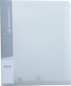 Klaser A4 sa 2 prstena 25mm, širina 36mm O+CO transparent