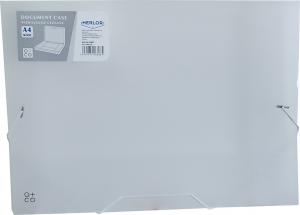 Fascikla BOX, PVC sa gumicom A4, 335x246x20mm, providna O+CO transparent