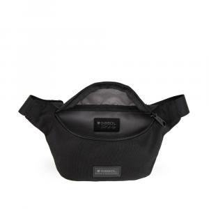 Torbica za struk 29x13x5 cm Darek crna