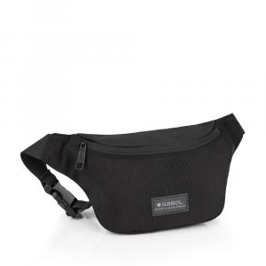 Torbica za struk 29x13x5 cm Darek crna