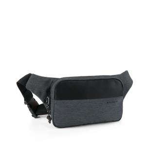 Torbica za struk 31x13x4 cm Liam siva