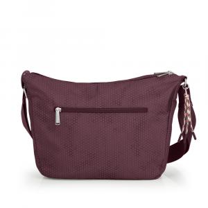 Torba na rame ženska 33x23x10 cm Aitana bordo