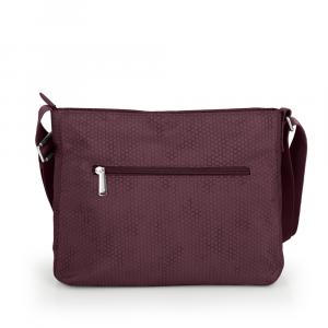 Torba na rame ženska 30x23x8 cm Aitana bordo