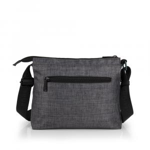 Torba na rame ženska 24x19x9 cm Shani siva