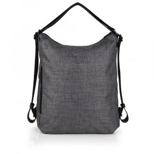 Torba na rame / ranac ženski 32x37x9 cm Shani siva