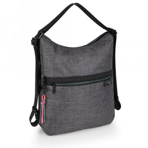 Torba na rame / ranac ženski 32x37x9 cm Shani siva