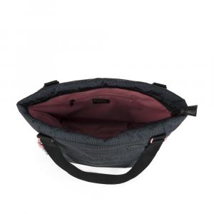 Torba na rame ženska 31x29x16 cm Hanae crna