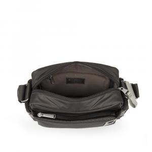 Torba na rame ženska 25x17x8 cm Judith siva